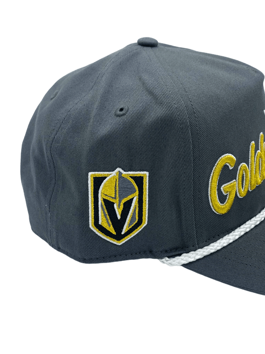 47 Brand Snapback Hat OSFM / Gray Vegas Golden Knights '47 Crosstown Script Hitch Gray Adjustable Snapback Hat