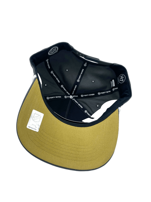 47 Brand Snapback Hat OSFM / Gray Vegas Golden Knights '47 Crosstown Script Hitch Gray Adjustable Snapback Hat