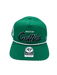 47 Brand Snapback Hat OSFM / Green Boston Celtics '47 Crosstown Script Hitch Green Adjustable Snapback Hat