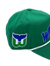 47 Brand Snapback Hat OSFM / Green Hartford Whalers '47 Crosstown Script Hitch Green Adjustable Snapback Hat