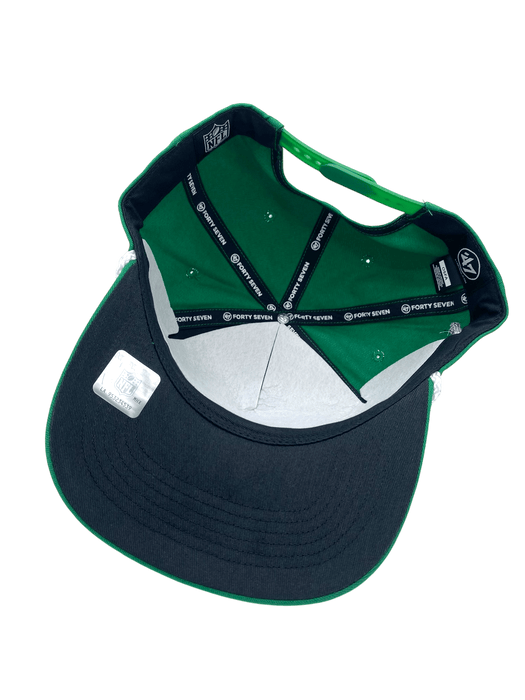 47 Brand Snapback Hat OSFM / Green Philadelphia Eagles '47 Overhand Hitch Green Adjustable Snapback Hat