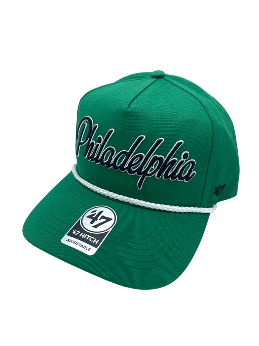 47 Brand Snapback Hat OSFM / Green Philadelphia Eagles '47 Overhand Hitch Green Adjustable Snapback Hat