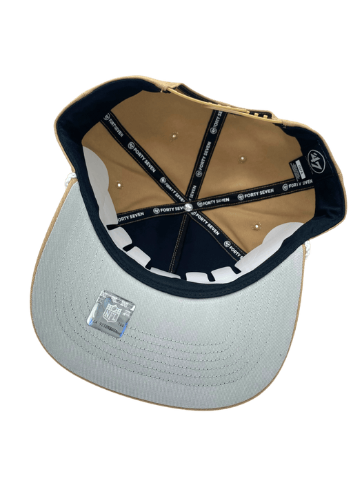 47 Brand Snapback Hat OSFM / Khaki Adult Minnesota Vikings '47 Khaki City Line Hitch Adjustable Snapback Hat - Men's