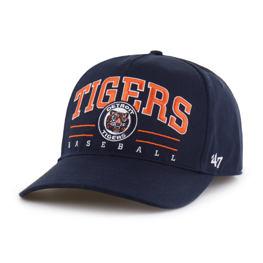 47 Brand Snapback Hat OSFM / Lt Blue Adult Detroit Tigers Cooperstown '47 Navy Roscoe Hitch Adjustable Snapback Hat - Men's