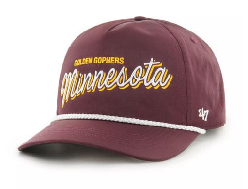 47 Brand Snapback Hat OSFM / Maroon Minnesota Golden Gophers '47 Brrr Fairway Hitch Maroon Adjustable Snapback Hat