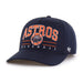 47 Brand Snapback Hat OSFM / Navy Adult Houston Astros Cooperstown '47 Navy Roscoe Hitch Adjustable Snapback Hat - Men's