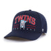 47 Brand Snapback Hat OSFM / Navy Adult Minnesota Twins Cooerstown '47 Navy Roscoe Hitch Adjustable Snapback Hat - Men's