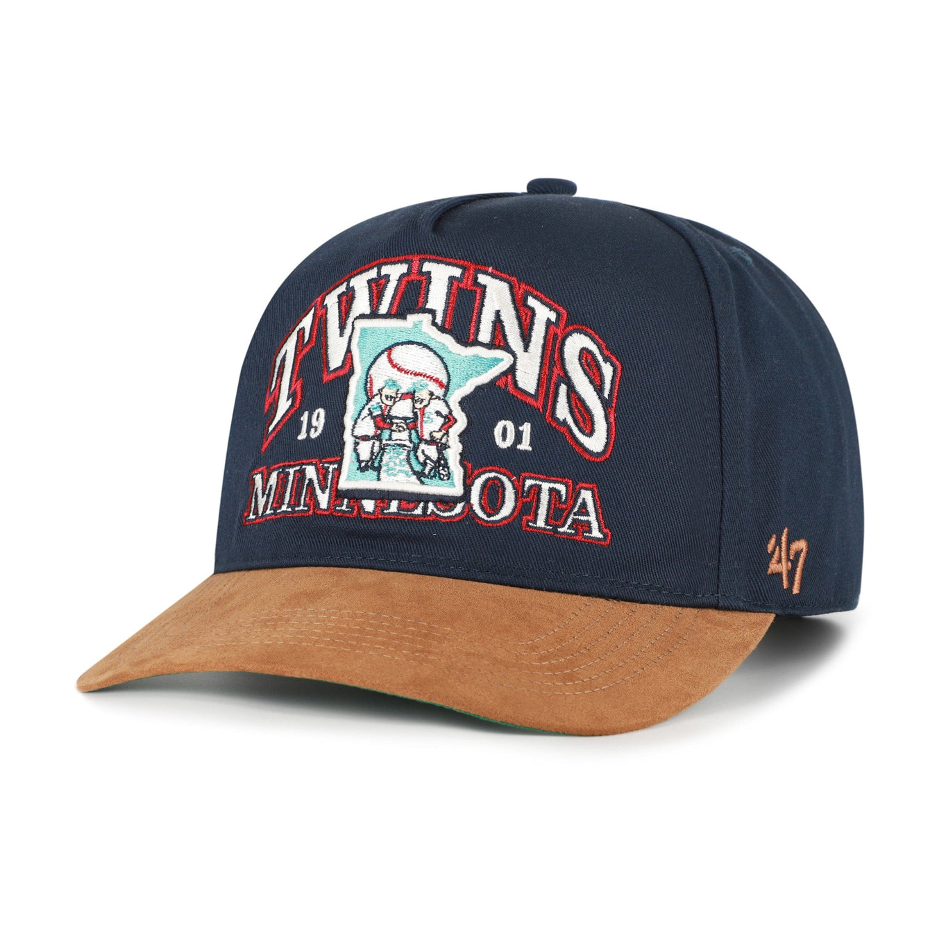 New Era Metallic Suede Fitted Hats