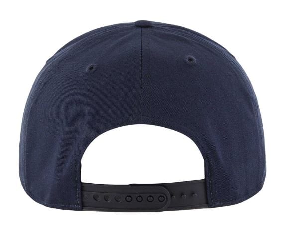 Adult Notre Dame Fighting Irish '47 Navy Crosstown Script Hitch Adjustable Snapback Hat - Men's
