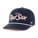 47 Brand Snapback Hat OSFM / Navy Boston Red Sox '47 Crosstown Script Hitch Navy Adjustable Snapback Hat