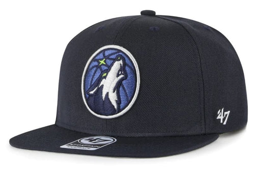 Minnesota Timberwolves '47 Navy No Shot Adjustable Snapback Hat