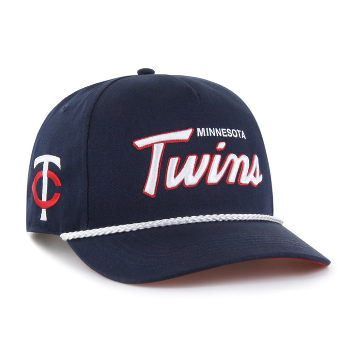 47 Brand Snapback Hat OSFM / Navy Minnesota Twins '47 Crosstown Script Hitch Navy Adjustable Snapback Hat