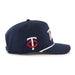 47 Brand Snapback Hat OSFM / Navy Minnesota Twins '47 Crosstown Script Hitch Navy Adjustable Snapback Hat