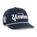 47 Brand Snapback Hat OSFM / Navy New York Yankees '47 Crosstown Script Hitch Navy Adjustable Snapback Hat