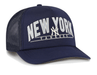 47 Brand Snapback Hat OSFM / Navy New York Yankees '47 Navy Backhaul Trucker Adjustable Snapback Hat - Men's