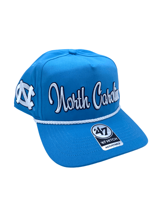 47 Brand Snapback Hat OSFM / Navy North Carolina Tar Heels '47 Overhand Hitch Navy Adjustable Snapback Hat