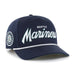 Adult Seattle Mariners '47 Crosstown Script Hitch Navy Adjustable Snapback Hat - Men's