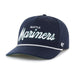 Adult Seattle Mariners '47 Crosstown Script Hitch Navy Adjustable Snapback Hat - Men's