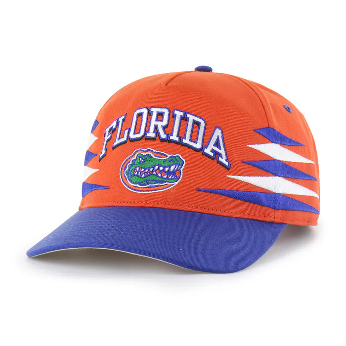 47 Brand Snapback Hat OSFM / Orange Adult Florida Gators '47 Orange Diamond Cut Hitch Adjustable Snapback Hat - Men's