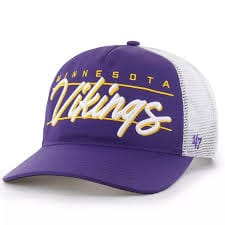 47 Brand Snapback Hat OSFM / Purple Adult Minnesota Vikings '47 Brrr Condor Mesh Trucker Hitch Hat