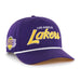 47 Brand Snapback Hat OSFM / Purple Los Angeles Lakers '47 Crosstown Script Hitch Purple Adjustable Snapback Hat