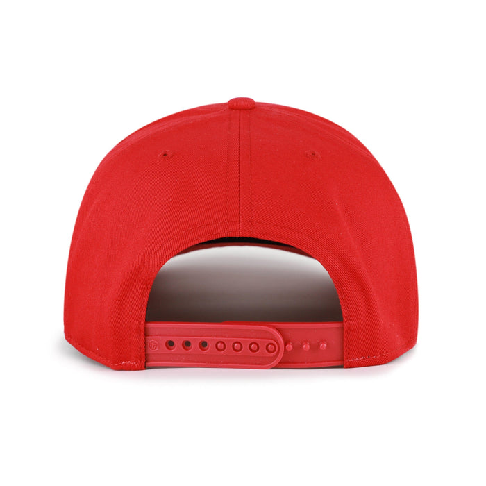 47 Brand Snapback Hat OSFM / Red Adult Nebraska Cornhuskers '47 Script Fade Hitch Red Adjustable Snapback Hat - Men's