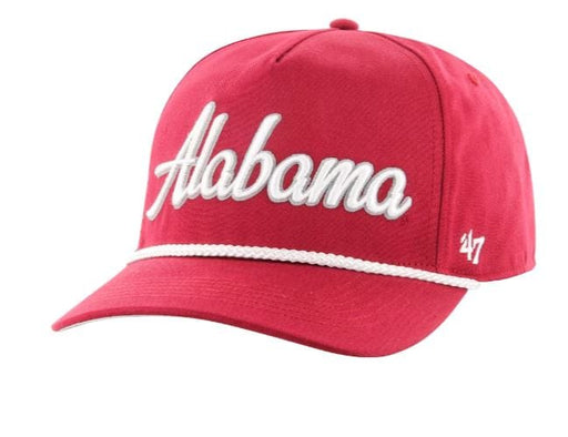 47 Brand Snapback Hat OSFM / Red Alabama Crimson Tide '47 Overhand Hitch Red Adjustable Snapback Hat