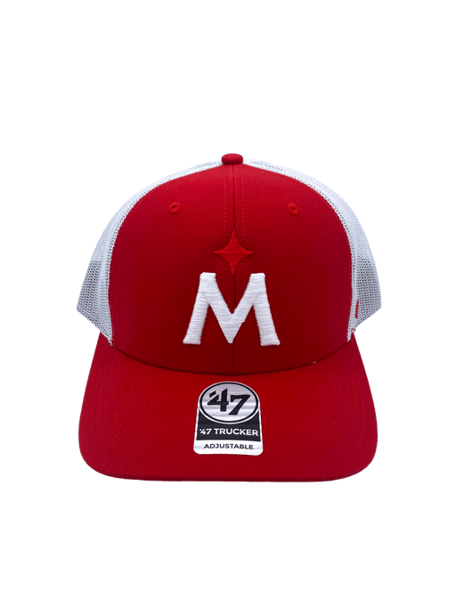 Minnesota Twins '47 Red Road Team Trucker Adjustable Snapback Hat