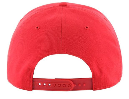 47 Brand Snapback Hat OSFM / Red Nebraska Cornhuskers '47 Overhand Hitch Red Adjustable Snapback Hat