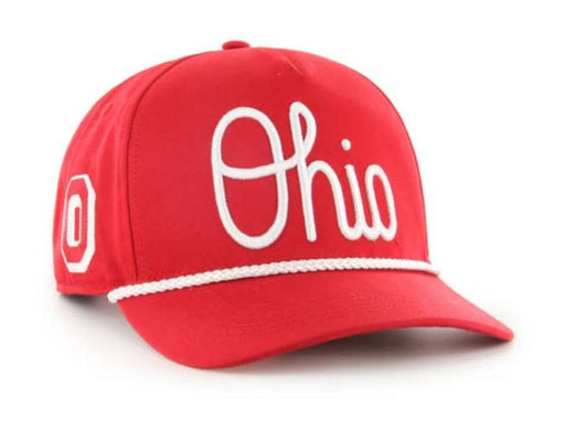 47 Brand Snapback Hat OSFM / Red Ohio State Buckeyes '47 Local Hitch Red Adjustable Snapback Hat