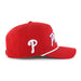 47 Brand Snapback Hat OSFM / Red Philadelphia Phillies '47 Crosstown Script Hitch Red Adjustable Snapback Hat