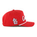 47 Brand Snapback Hat OSFM / Red St. Louis Cardinals '47 Crosstown Script Hitch Red Adjustable Snapback Hat