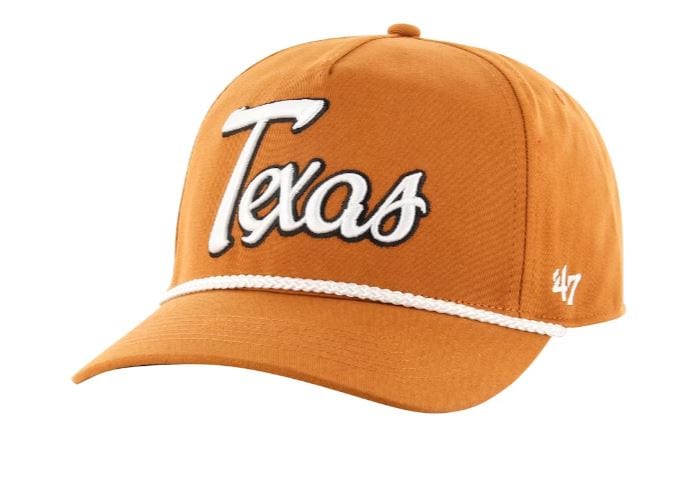 47 Brand Snapback Hat OSFM / Red Texas Longhorns '47 Overhand Hitch Orange Adjustable Snapback Hat