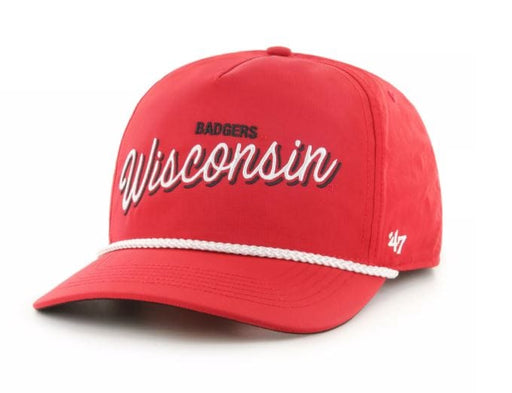 Wisconsin Badgers '47 Brrr Fairway Hitch Red Adjustable Snapback Hat