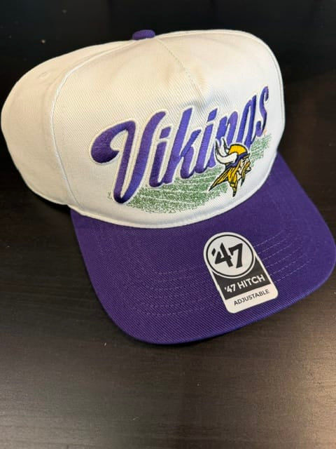 47 Brand Snapback Hat OSFM / Sandstone Adult Minnesota Vikings '47 Sandstone Enfield Hitch Adjustable Snapback Hat
