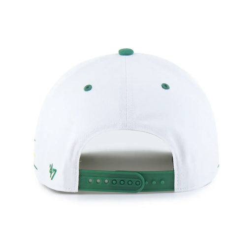 47 Brand Snapback Hat OSFM / White Adult Oregon Ducks '47 White Diamond Cut Hitch Adjustable Snapback Hat - Men's