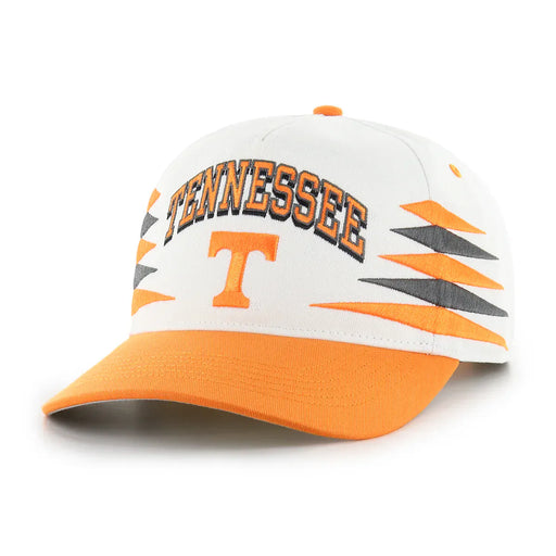 47 Brand Snapback Hat OSFM / White Adult Tennessee Volunteers '47 White Diamond Cut Hitch Adjustable Snapback Hat - Men's