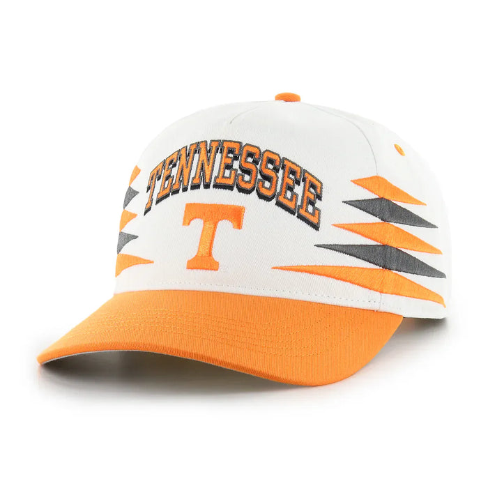 47 Brand Snapback Hat OSFM / White Adult Tennessee Volunteers '47 White Diamond Cut Hitch Adjustable Snapback Hat - Men's