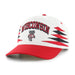 47 Brand Snapback Hat OSFM / White Adult Wisconsin Badgers '47 White Diamond Cut Hitch Adjustable Snapback Hat - Men's