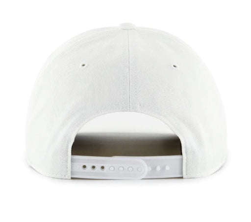 47 Brand Snapback Hat OSFM / White Michigan Wolverines '47 White Roscoe Hitch Adjustable Snapback Hat