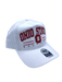 47 Brand Snapback Hat OSFM / White Ohio State Buckeyes '47 White Roscoe Hitch Adjustable Snapback Hat