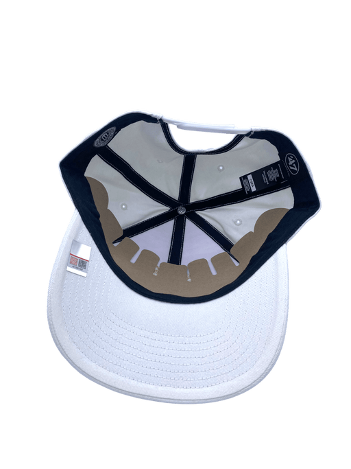 Purdue Boilermakers '47 White Keystone MVP Adjustable Snapback Hat