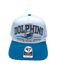 Adult Miami Dolphins '47 White/Teal Roscoe 2 Tone Hitch Adjustable Snapback Hat - Men's