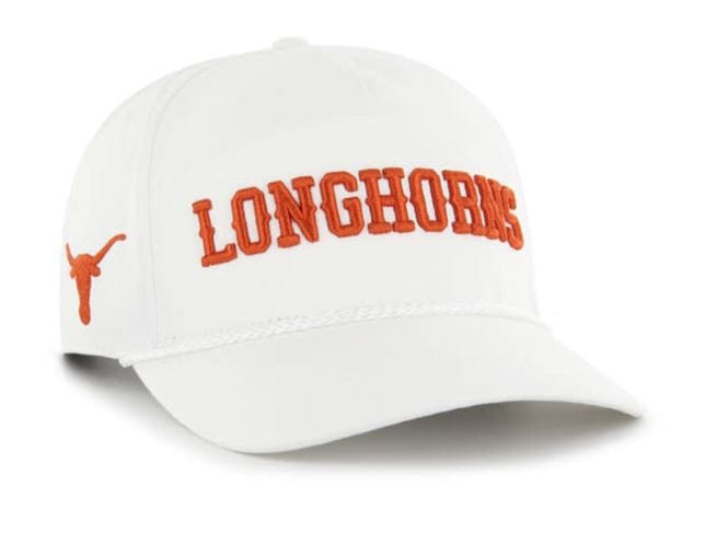 47 Brand Snapback Hat OSFM / White Texas Longhorns '47 Local Hitch White Adjustable Snapback Hat