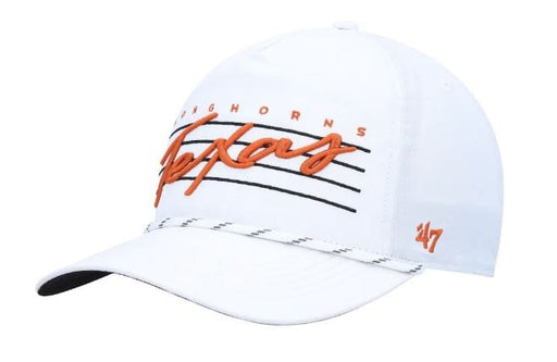 47 Brand Snapback Hat OSFM / White Texas Longhorns '47 White Downburst Hitch Adjustable Snapback Hat