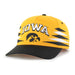 47 Brand Snapback Hat OSFM / Yellow Adult Iowa Hawkeyes '47 Yellow Diamond Cut Hitch Adjustable Snapback Hat - Men's
