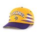 47 Brand Snapback Hat OSFM / Yellow Adult Minnesota Vikings '47 Yellow Diamond Cut Hitch Adjustable Snapback Hat - Men's
