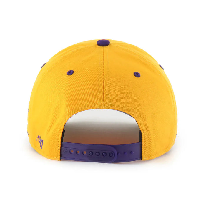 47 Brand Snapback Hat OSFM / Yellow Adult Minnesota Vikings '47 Yellow Diamond Cut Hitch Adjustable Snapback Hat - Men's