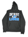 47 Brand Sweatshirts Adult Detroit Lions '47 Black Counter Strike Hooded Sweatshirt - Men's