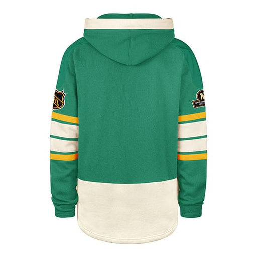 47 Brand Sweatshirts Adult Minnesota North Stars '47 Green OTH Puck Drop Dual Lacer Hooded Sweatshirt - Men's